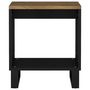 Voir la diapositive 4 : VIDAXL Table basse 40x31x46 cm Bois de manguier solide et d'ingenierie