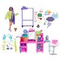 Voir la diapositive 4 : BARBIE Coiffeuse Extra avec poupée mannequin Barbie 