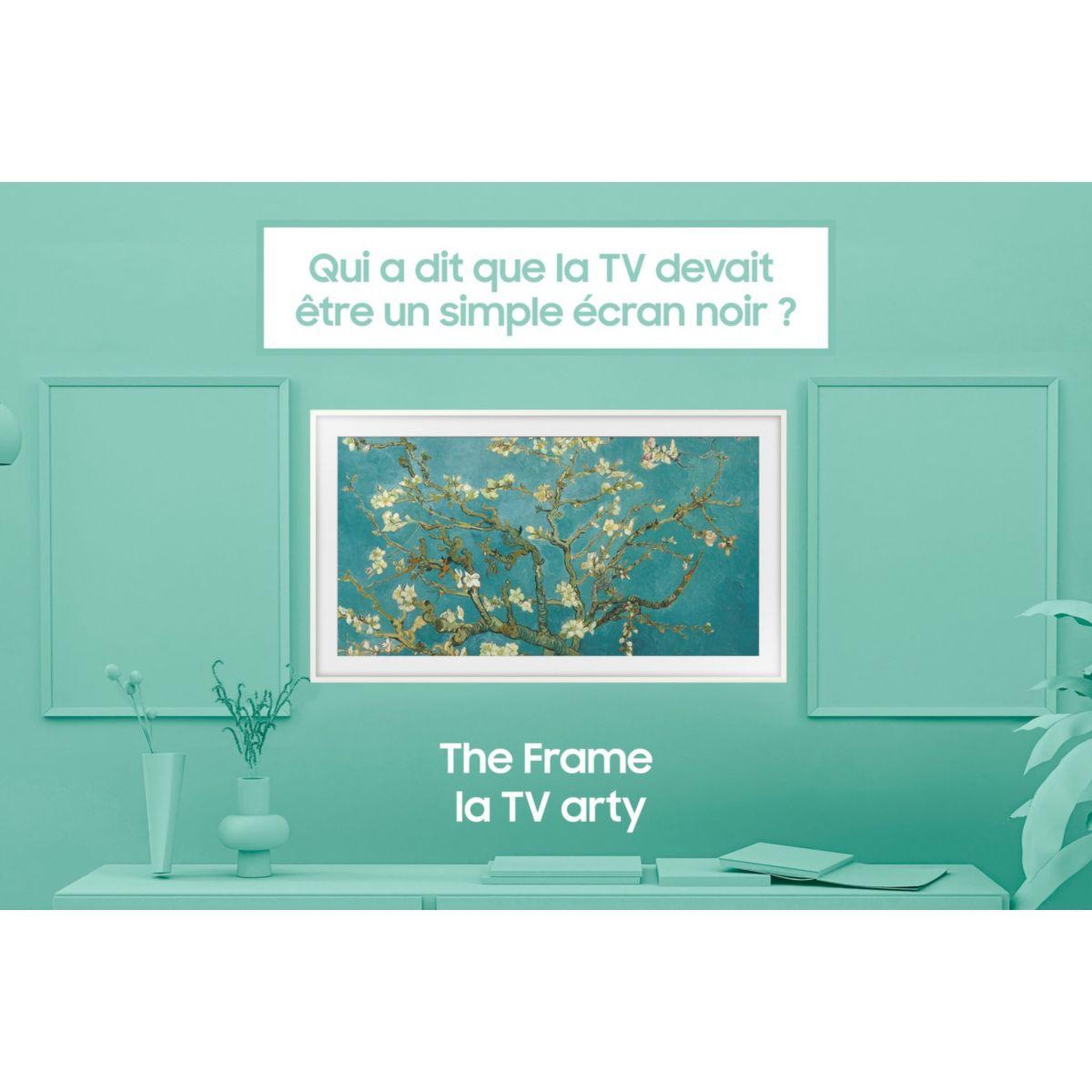Voir la diapositive 2 : Samsung TV QLED The Frame TQ32LS03C-32 pouces (80cm)