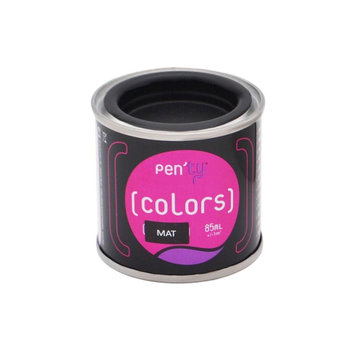 PEN'TY Peinture PEN'TY couleur noir mat 