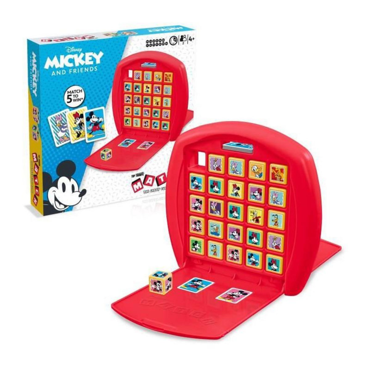 Winning Moves MATCH MICKEY ET SES AMIS - Jeu de plateau - WINNING MOVES