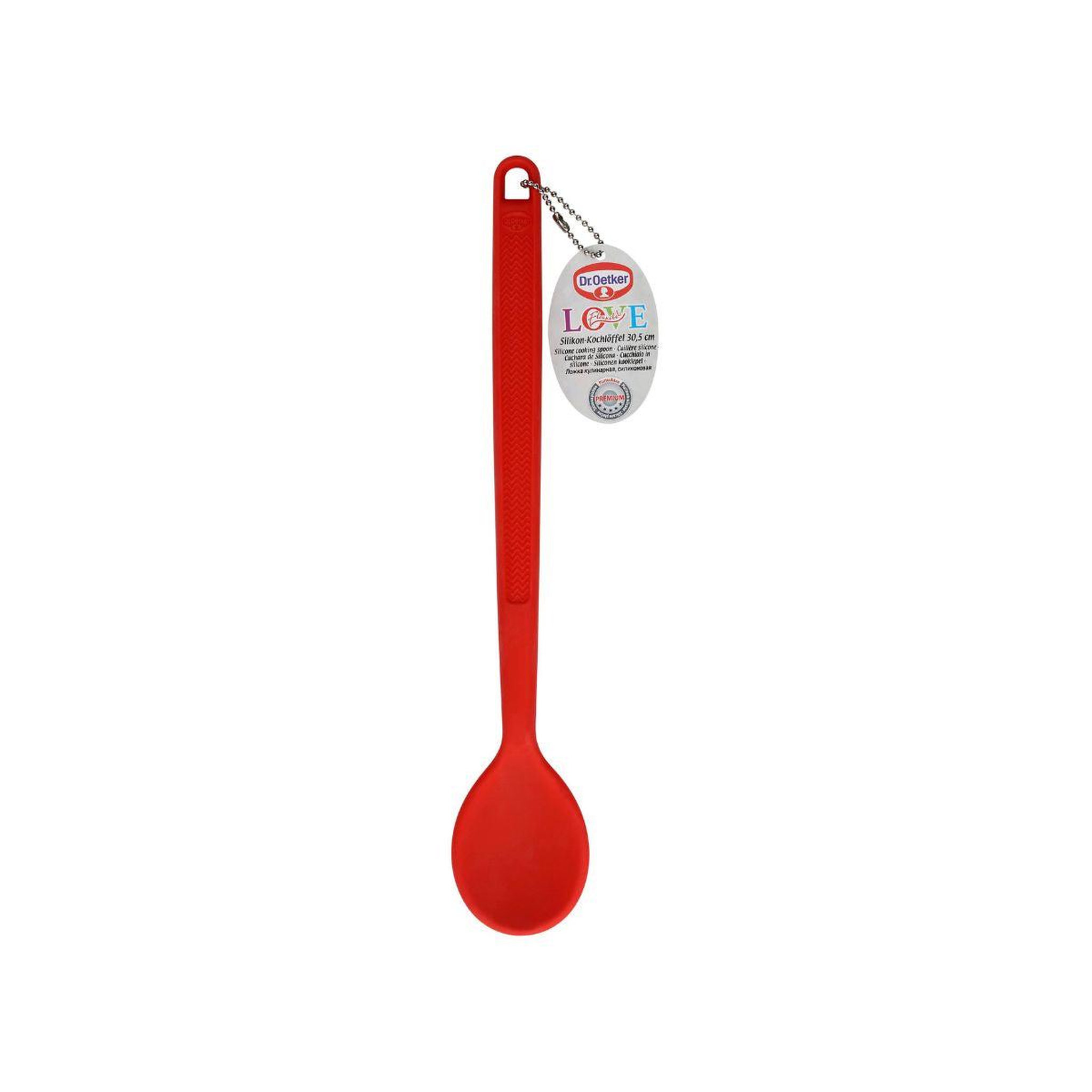 Voir la diapositive 6 : DR.OETKER Set de 2 ustensiles de cuisine cuillère silicone dr oetker flexxibel love