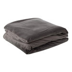 Paris Prix Plaid Déco en Velours  Longan  280x500cm Taupe