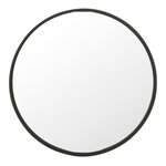 Paris Prix Miroir Mural Design  Matazo  50cm Noir Mat