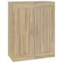 Voir la diapositive 2 : VIDAXL Armoire murale chene sonoma 69,5x32,5x90 cm bois ingenierie