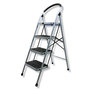 Voir la diapositive 3 : BRIXO Escabeau Marche-pied pliant 4 niveaux Portée Max 150 kg BRIXO
