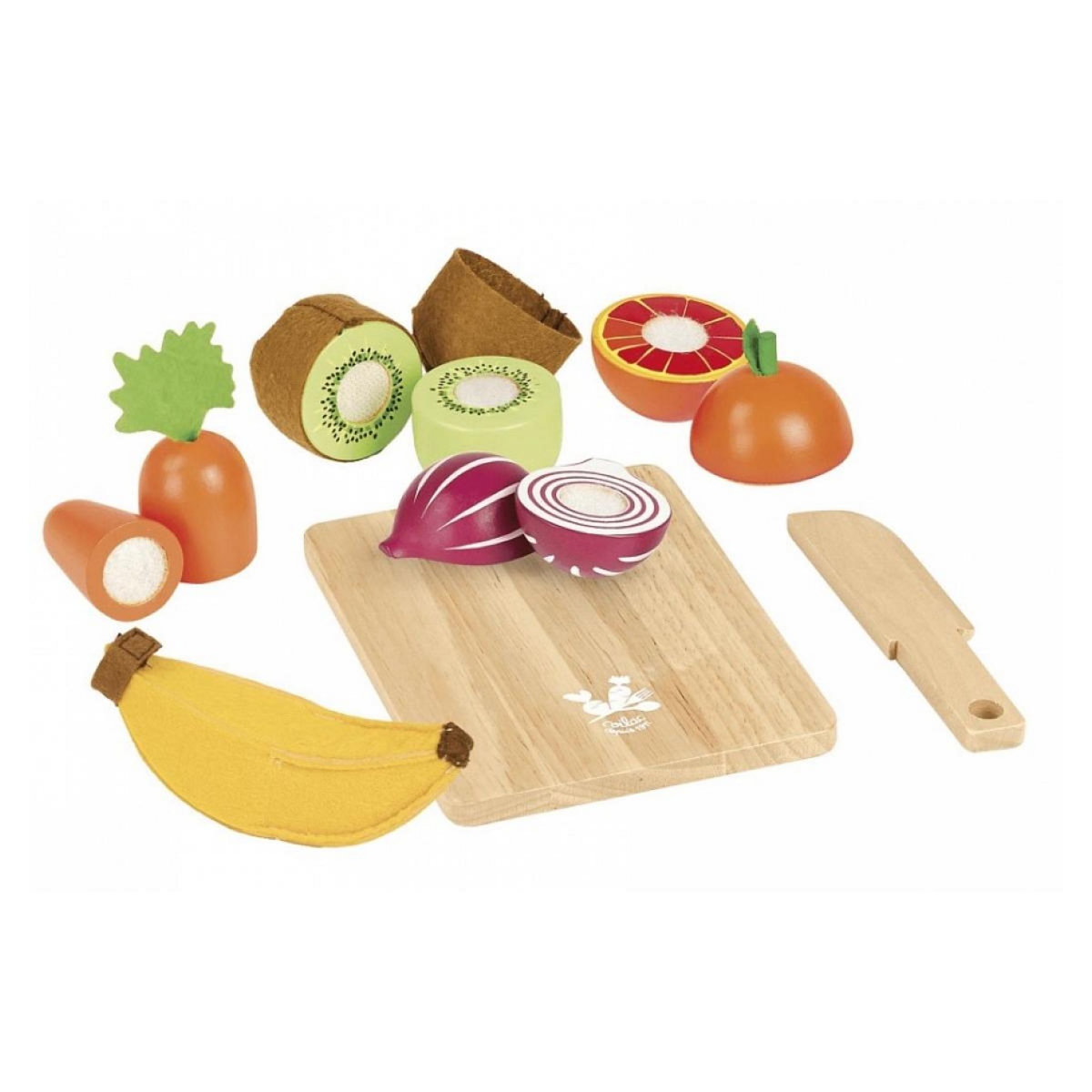 Vilac Jour de marche Fruits et legumes a decouper