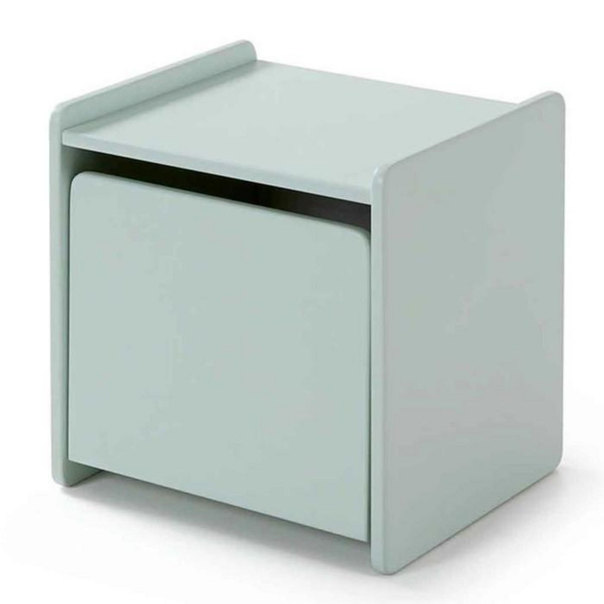 Paris Prix Table de Chevet Enfant  Kiddy  40cm Vert Menthe