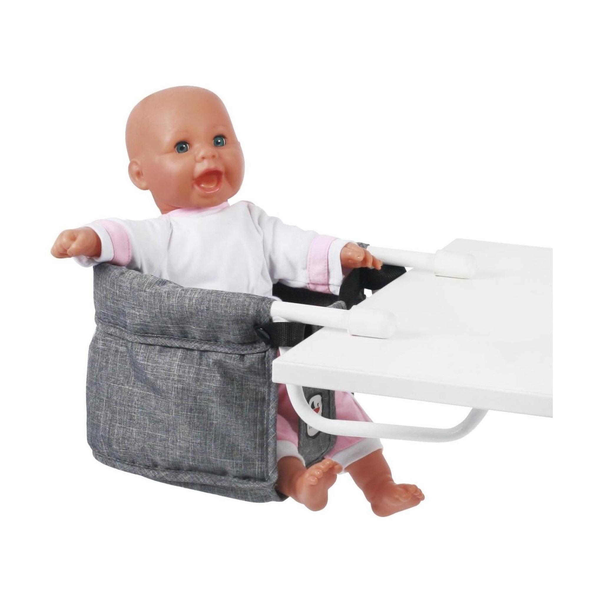 Voir la diapositive 2 : BAYER CHIC 2000 Siège de table pour poupées - Coloris 76 Jeans Grey