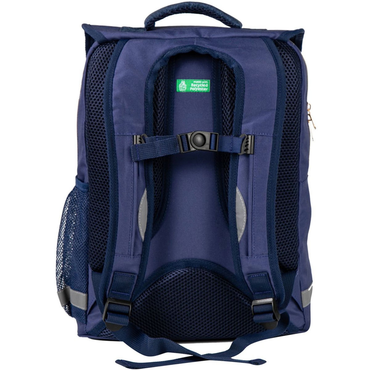 AUCHAN Sac à dos 2 compartiments 38 cm bleu Paris