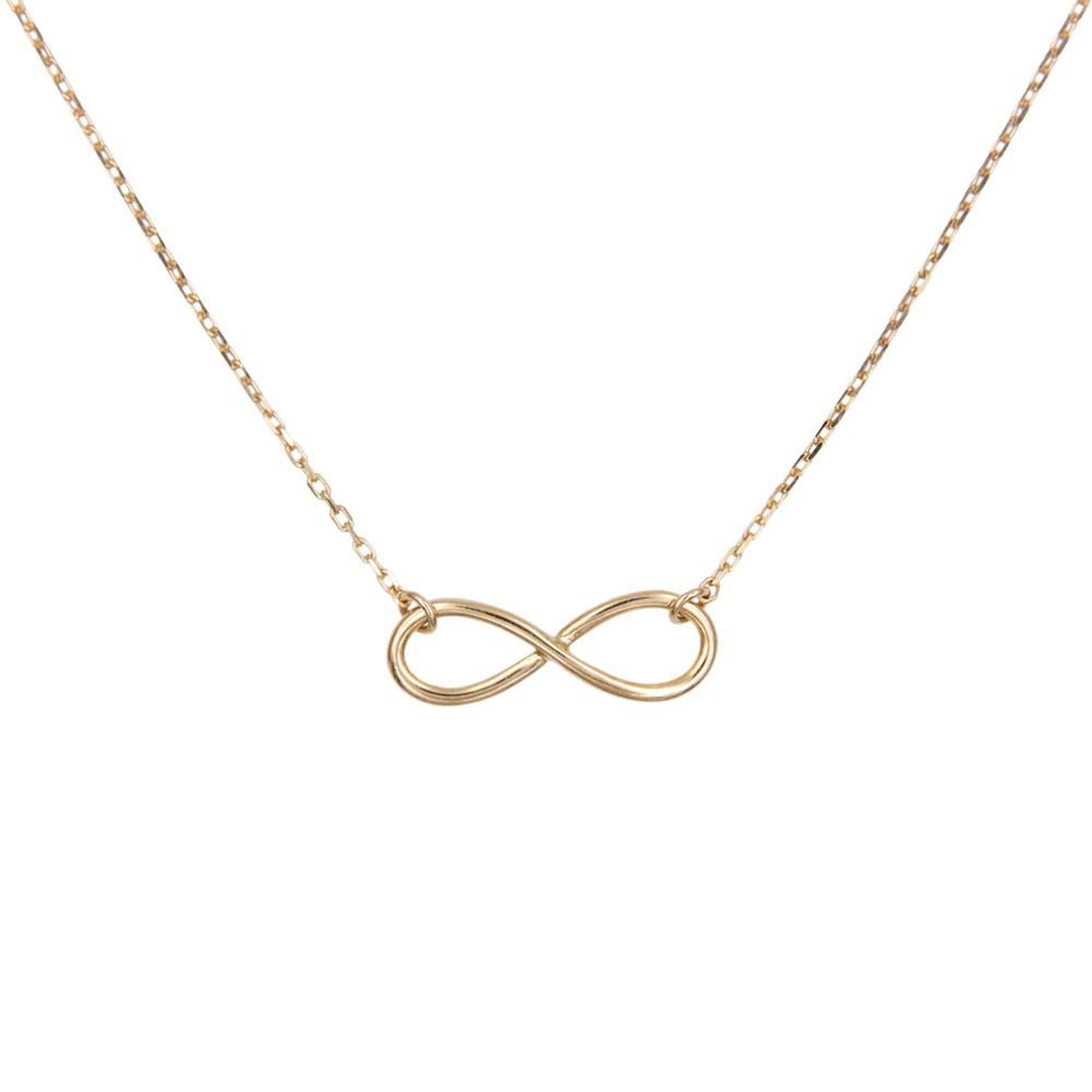 L'ATELIER D'AZUR Collier Or Jaune - Motif Infini - Femme