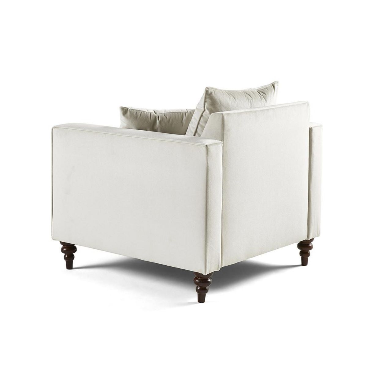 BEST MOBILIER Flamingo - fauteuil en velours