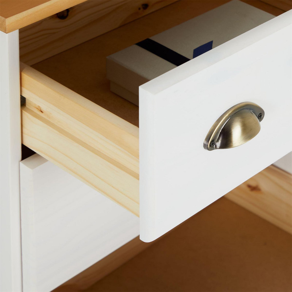 IDIMEX Commode apothicaire COLMAR en pin massif, 4 tiroirs