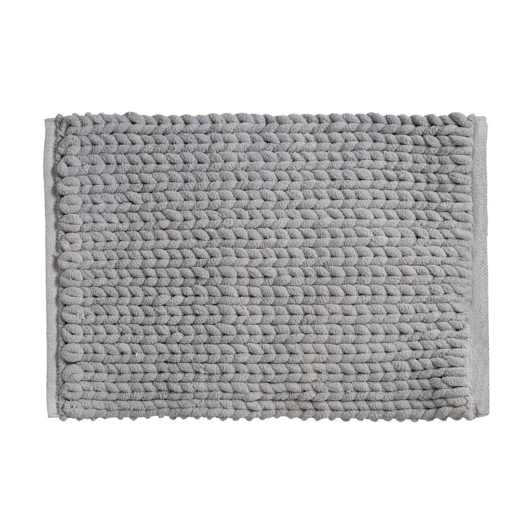 Voir la diapositive 1 : FIVE Tapis de Salle de Bain  Épais  50x75cm Gris