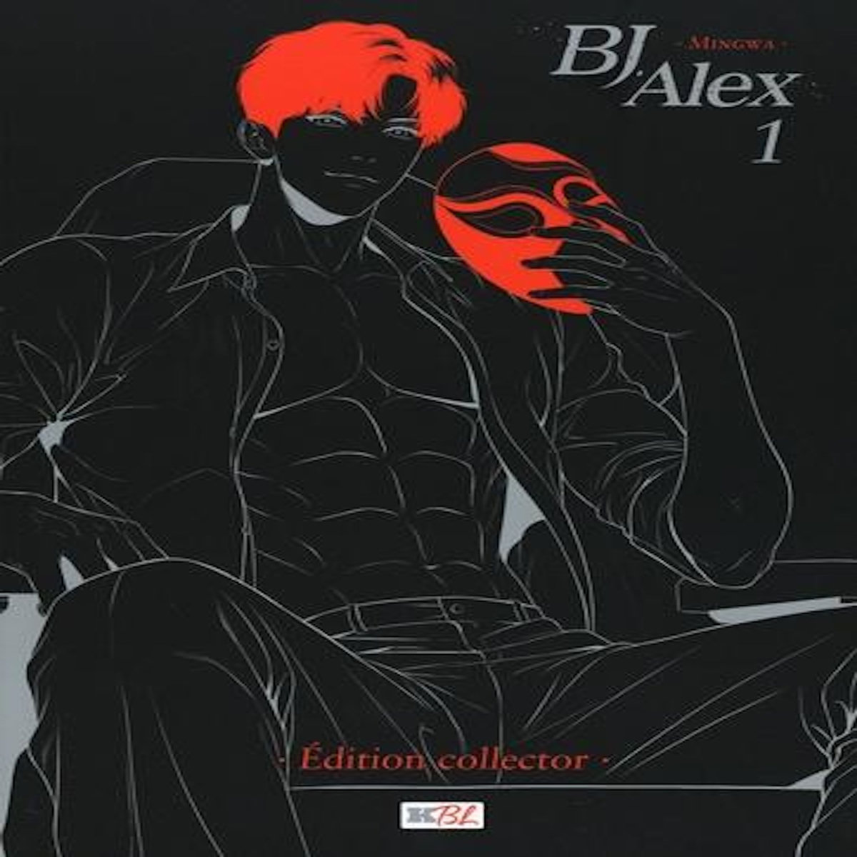 BJ ALEX TOME 1 . COFFRET AVEC 1 BLOC DE STICKY NOTES, PHOTOCARD, PORTE-CLES, SILHOUETTE ACRYLIQUE, PLANCHE DE STICKERS, EDITION COLLECTOR, Mingwa