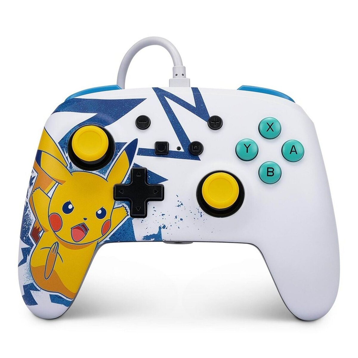 Manette Filaire Pikachu Haute Tension Nintendo Switch