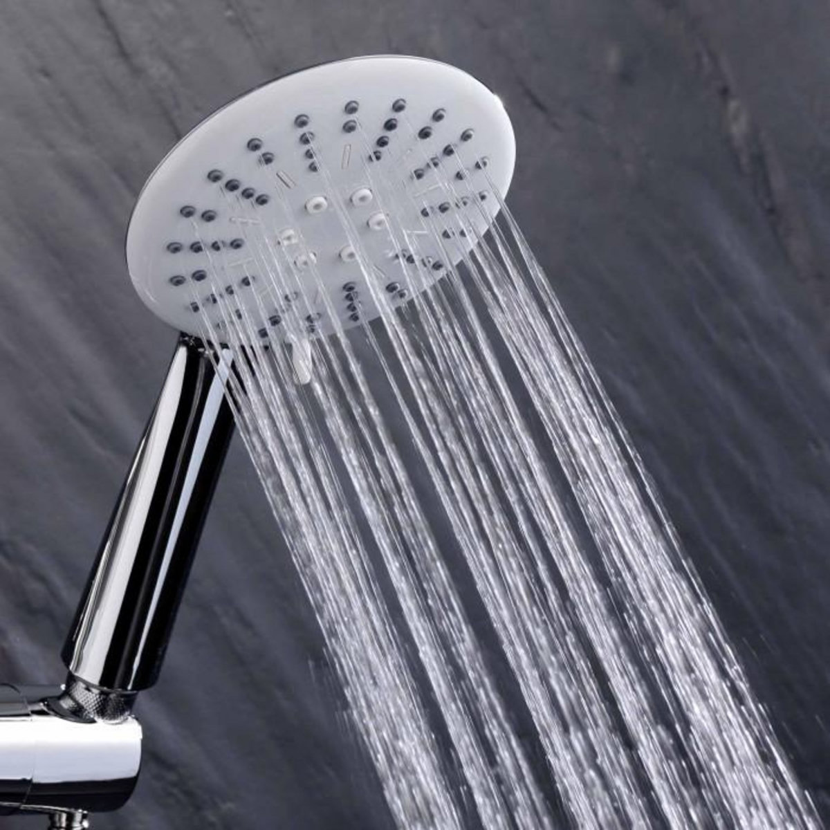 Paris Prix Pommeau de Douche 3 Fonctions  Hydro  24cm Chrome