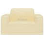 Voir la diapositive 6 : VIDAXL Housse extensible de canape Creme Jersey de polyester