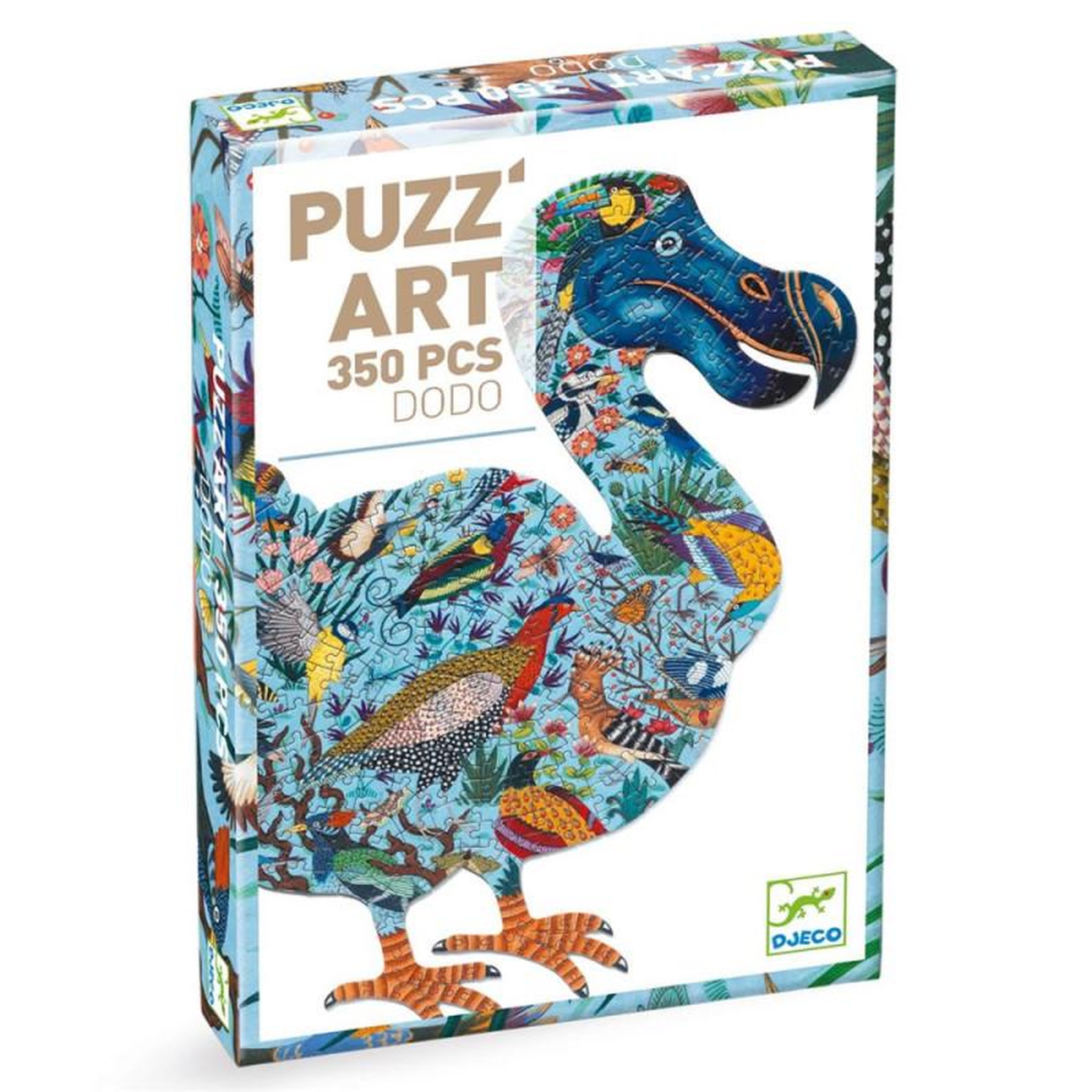 Djeco Puzzle 350 pièces – Puzz Art Dodo – Puzzle artistique enfant – Djeco