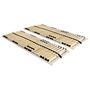 Voir la diapositive 1 : VIDAXL Sommiers a lattes sans matelas 2 pcs avec 28 lattes 80x200 cm
