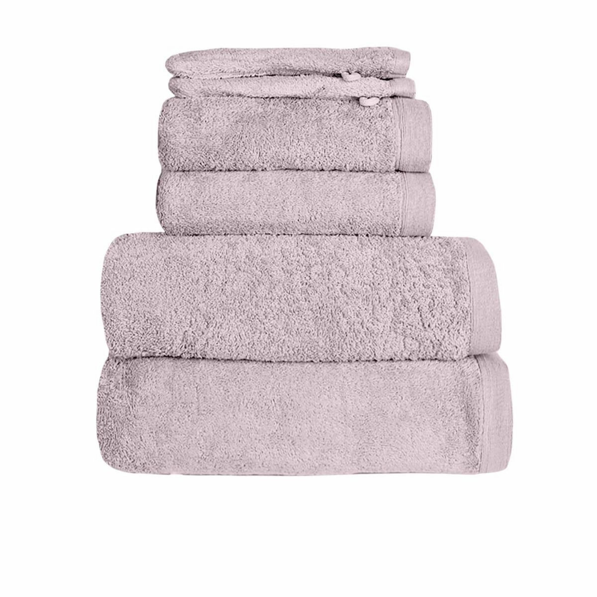 Sensei Maison Ensemble de bain 6 pièces 500 g/m² STUDIO (2 draps de douche +2 serviettes de toilette + 2 gants)