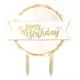 SCRAPCOOKING Cake topper LED - Happy Birthday