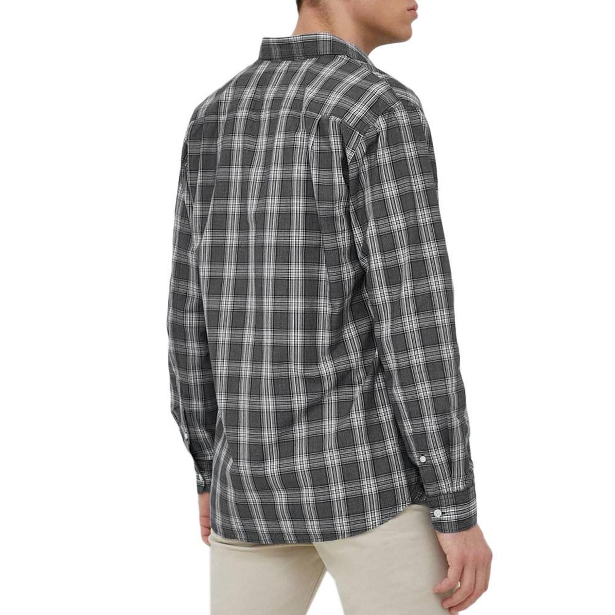 Voir la diapositive 2 : Pepe Jeans Chemise à Carreaux Marine Homme Pepe jeans Lynwood