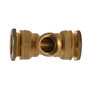 Voir la diapositive 3 : RAIN Raccord té femelle d25 3/4  laiton