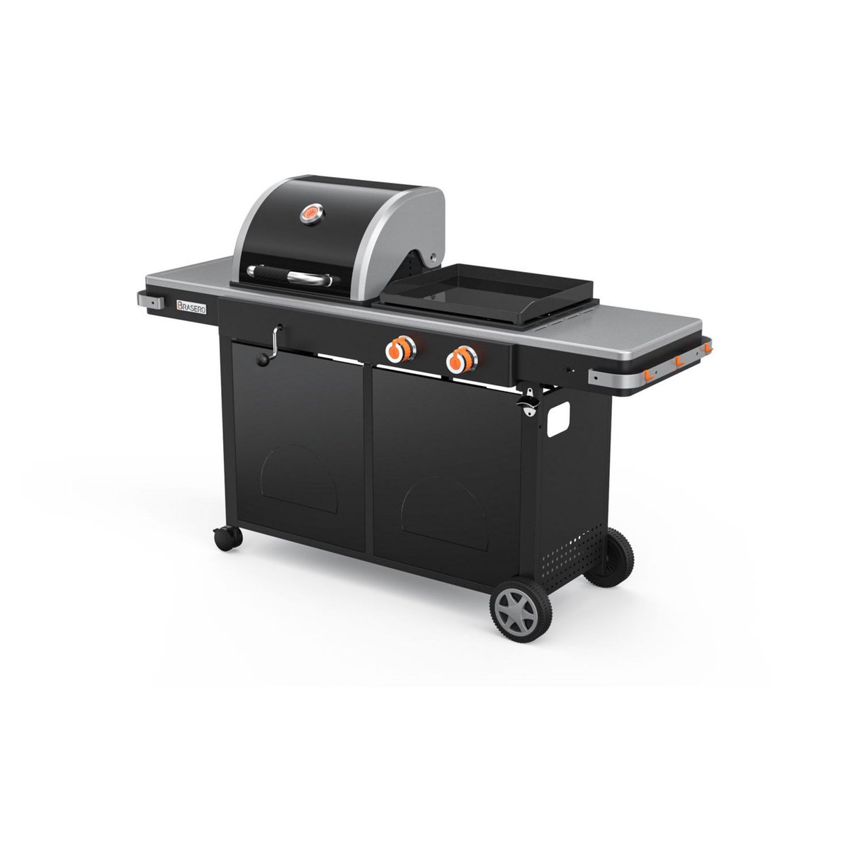 BRASERO Plancha et barbecue charbon BI-ENERGY 2B