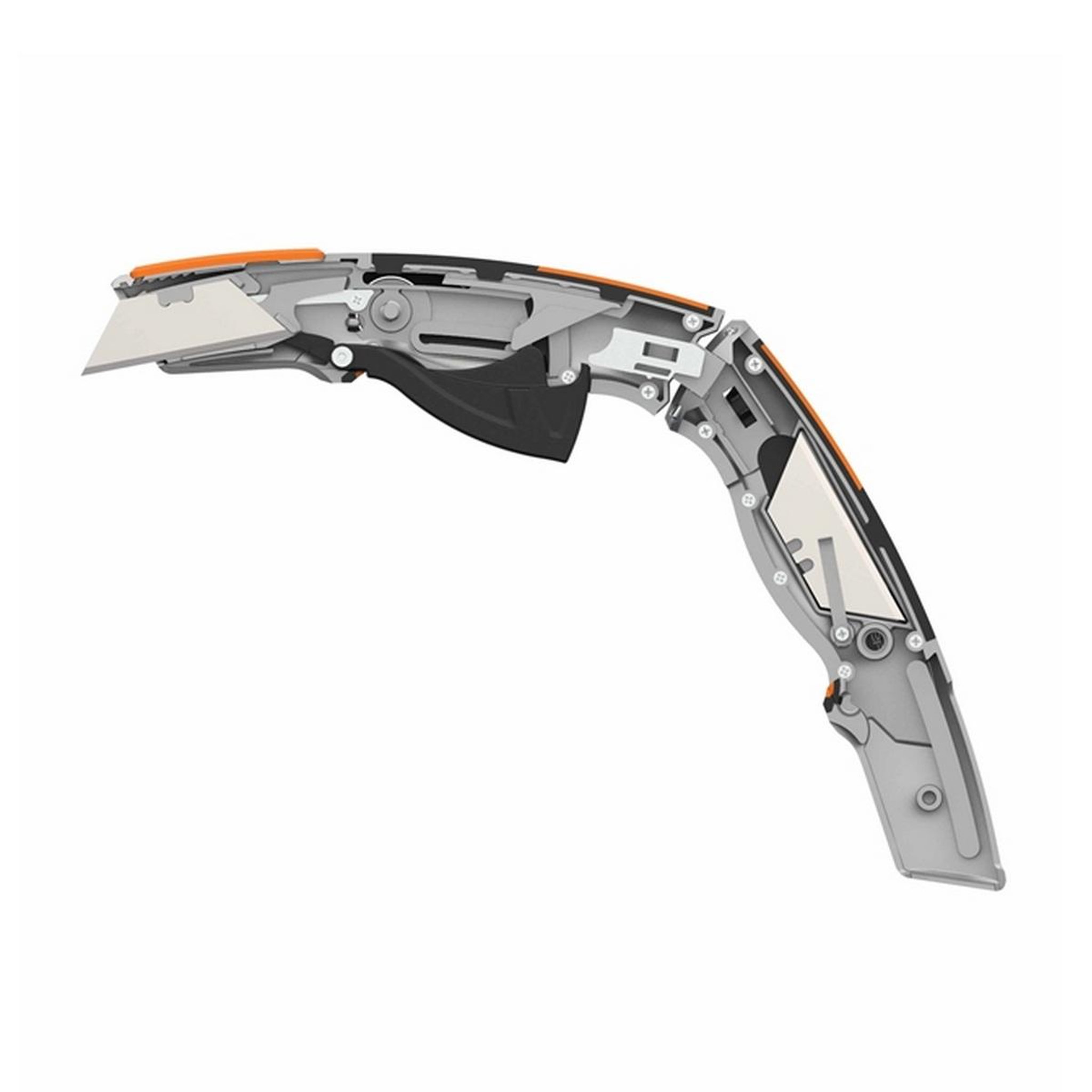 Voir la diapositive 4 : Fiskars Couteau de sécurité pro à lame rétractable - 1062938
