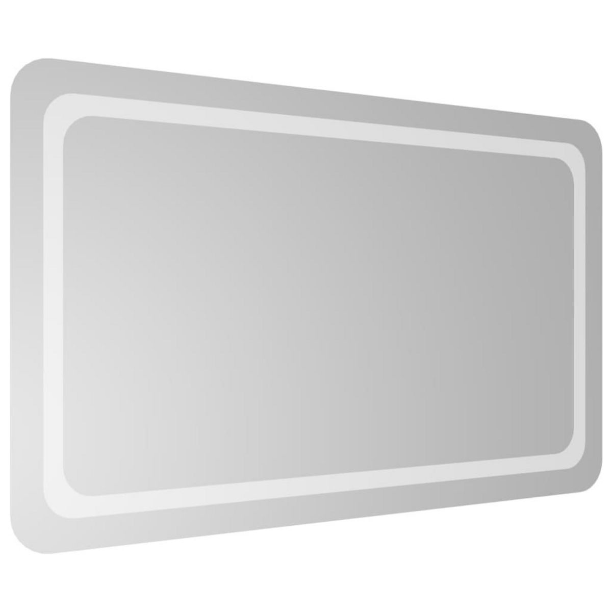 VIDAXL Miroir de salle de bain a LED 60x100 cm