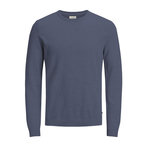 Jack & Jones Pull  Homme Jack & Jones Basic Knit. Coloris disponibles : Bleu