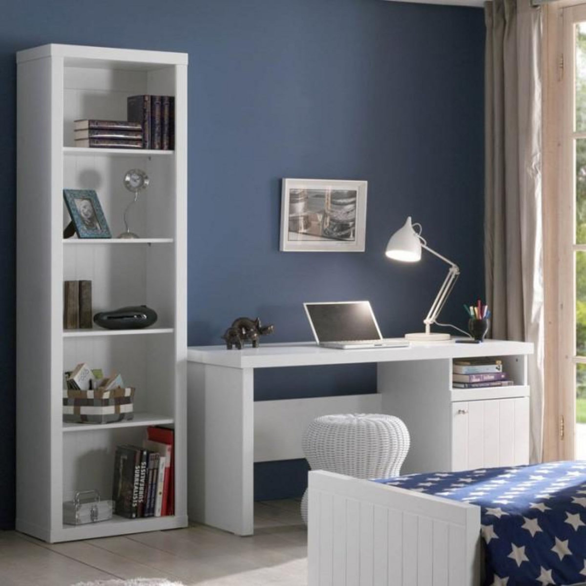 Paris Prix Bibliothèque Enfant  Robin  204cm Blanc