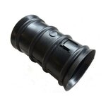 CENTRALE BRICO Manchon Tpc Noir, Diam.90 Mm, L.0.153 M