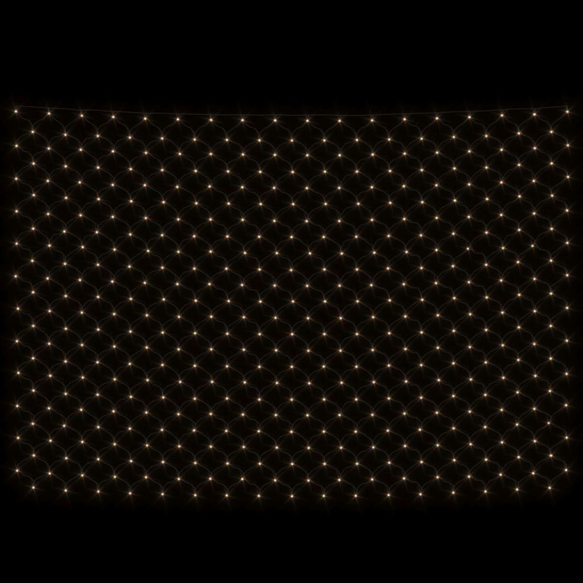 VIDAXL Filet lumineux blanc chaud de Noël 4x4 m 544 LED Int/ext