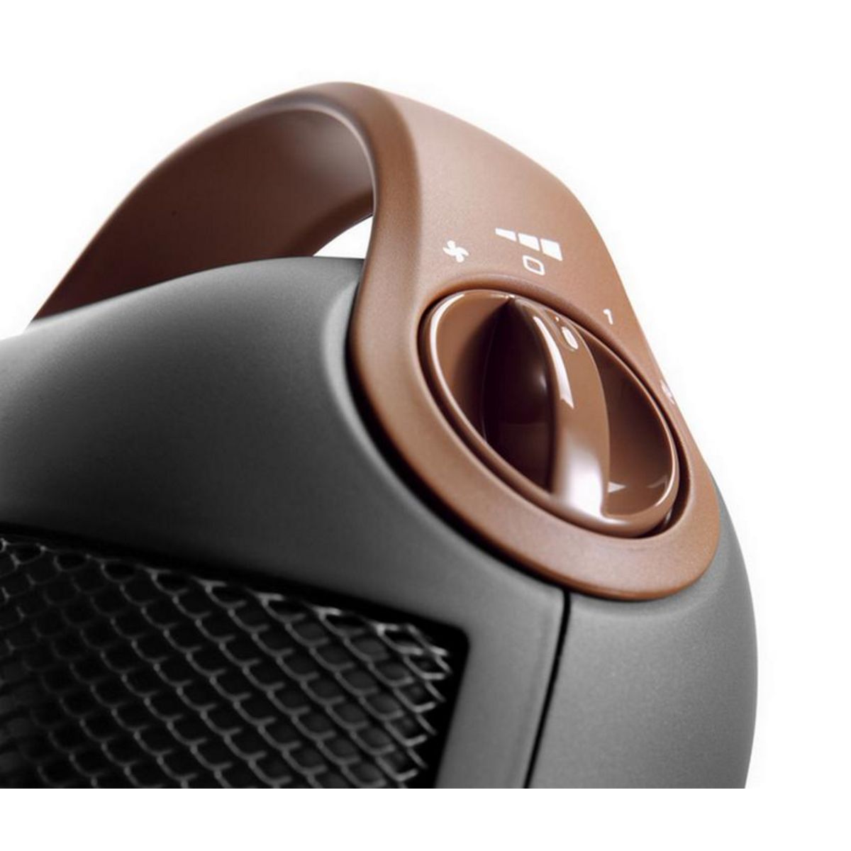 DELONGHI Chauffage soufflant céramique 1800w gris - hfx30c18-ag