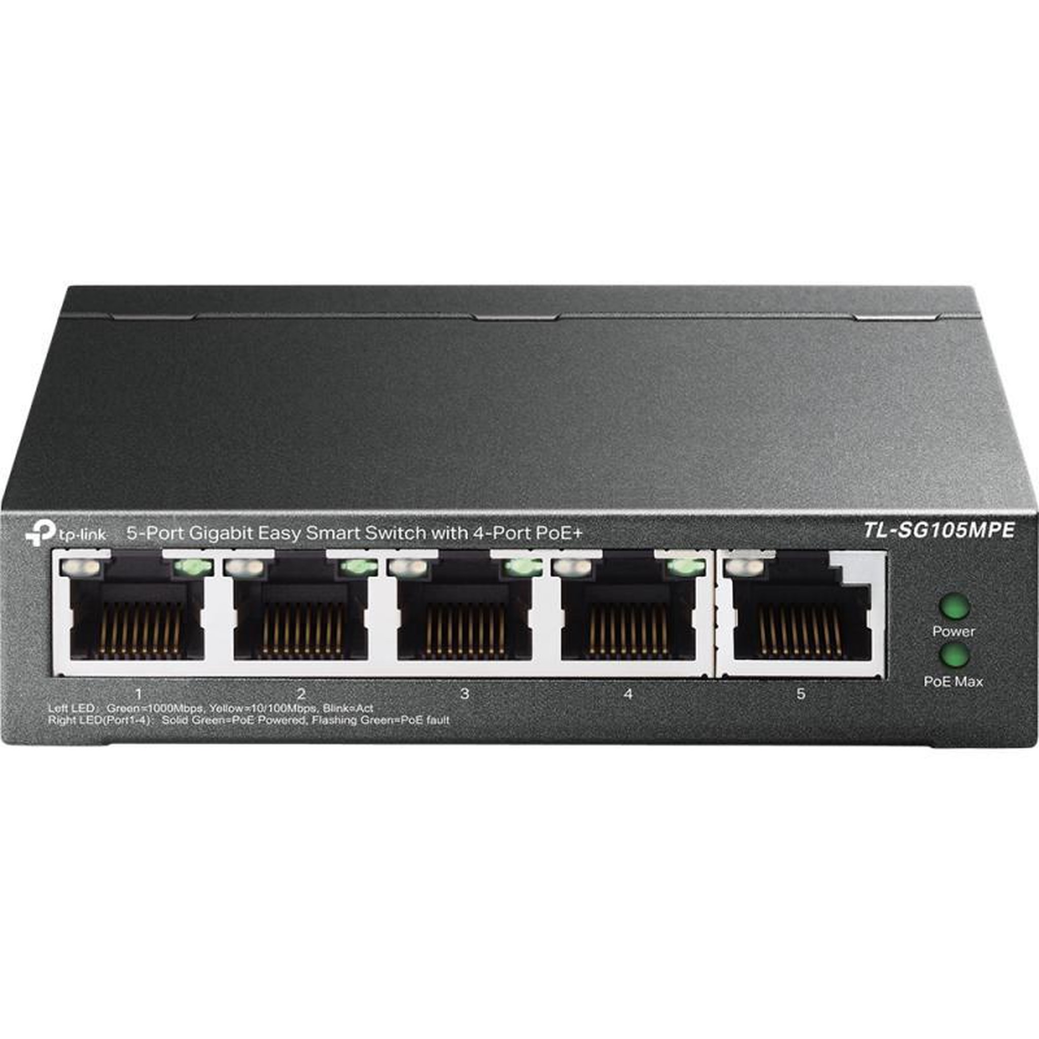 Voir la diapositive 2 : TP-LINK TP-LINK TPLINK Switch TL-SG105MPE TLSG105MPE (TL-SG105MPE)