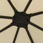Voir la diapositive 5 : VIDAXL Tonnelle avec guirlande lumineuse a LED 3x3 m Creme