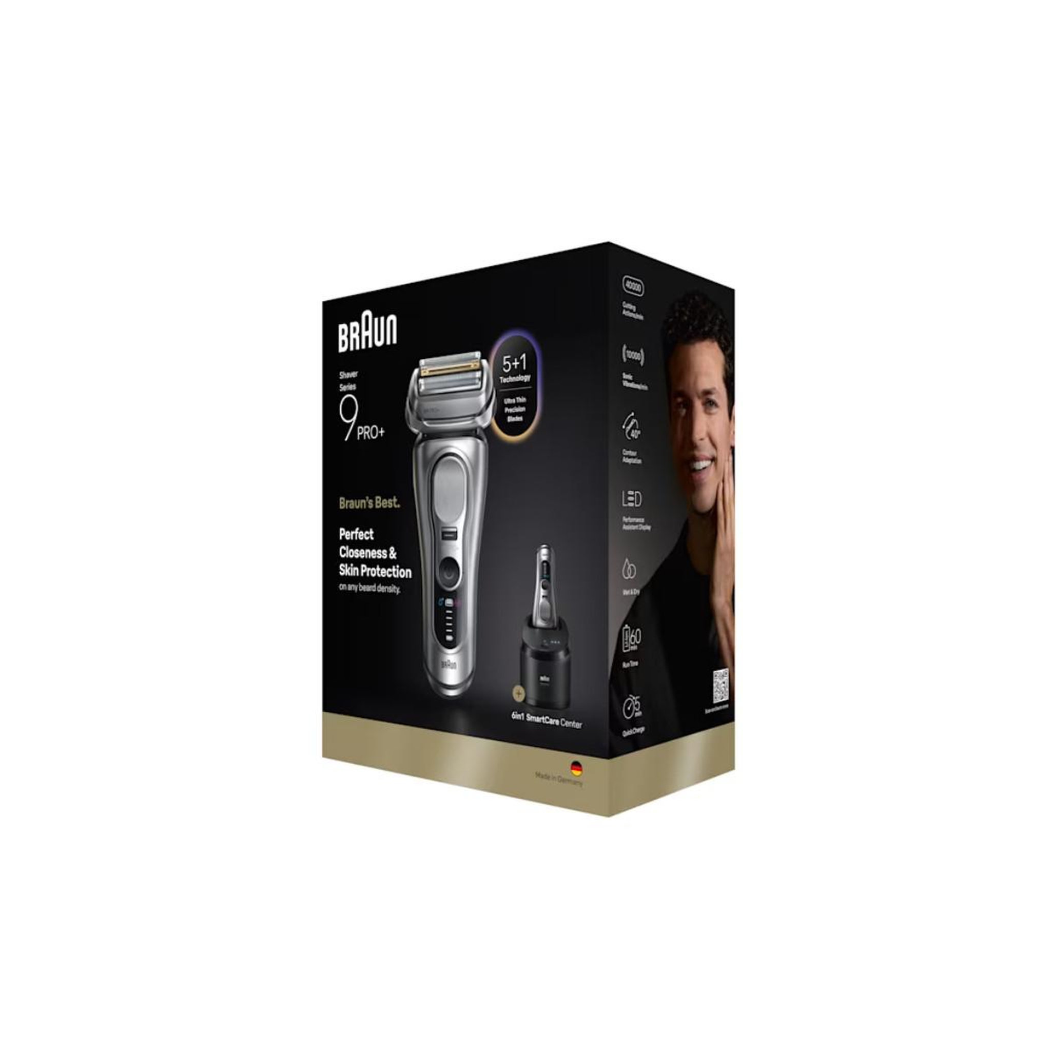 Voir la diapositive 3 : BRAUN Braun series 9 pro+ 9667cc rasoir à grille tondeuse argent