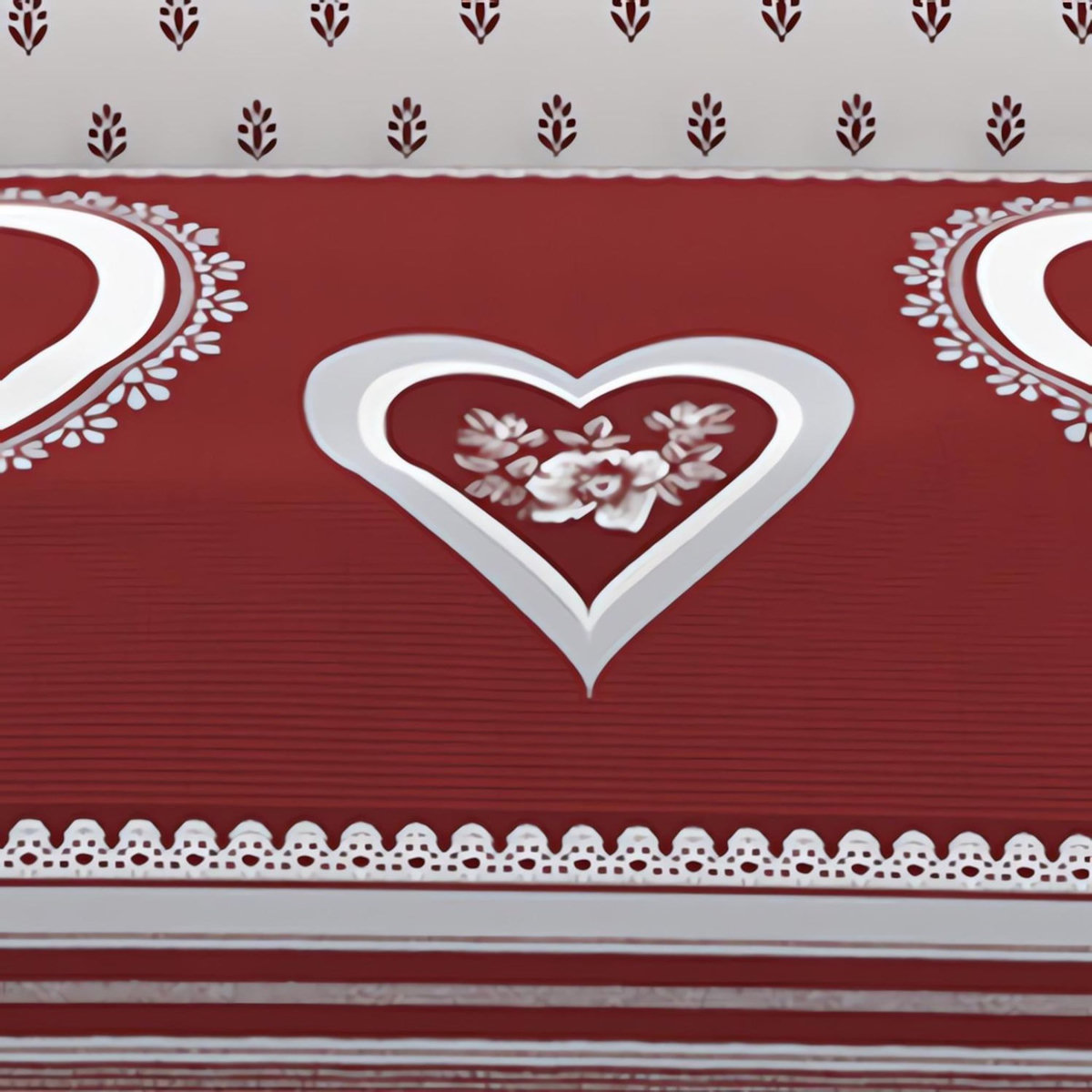 SOLEIL D'OCRE Parure housse de couette en coton 57 fils PASSION, par Soleil d'ocre