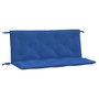 Voir la diapositive 2 : VIDAXL Coussins de banc jardin lot de 2 bleu 120x50x7 cm tissu Oxford