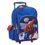 Voir la diapositive 2 : MARVEL Sac à dos à roulettes bleu Spiderman
