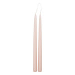 ATMOSPHERA Lot de 2 Bougies Bâton  Hugo  30cm Rose