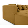 Voir la diapositive 6 : LISA DESIGN Amalfi - canapé modulable panoramique en u - 7 places - en tissu