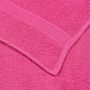 Voir la diapositive 6 : VIDAXL Serviettes de visage 4 pcs rose 30x30 cm 360 g m² 100% coton