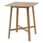 HESPERIDE Table de jardin haute Tiwi en acacia - 4 Places