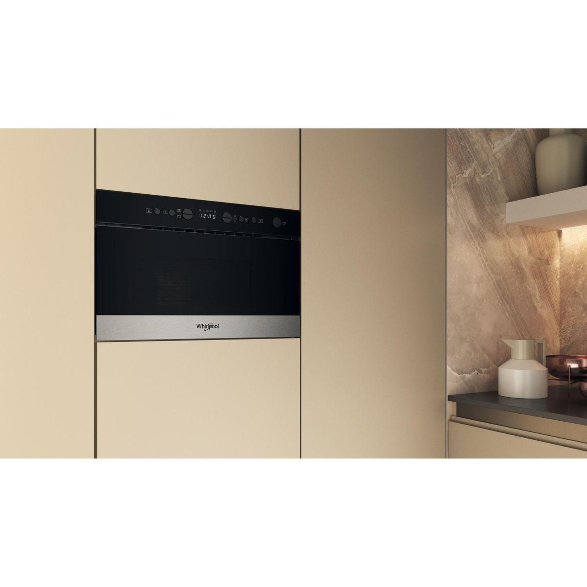 Voir la diapositive 5 : Whirlpool Micro ondes encastrable WM22574BXF
