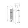 Voir la diapositive 4 : Whirlpool Réfrigérateur 1 porte intégrable à glissières 306l - WHSD18A011A1FR