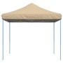 Voir la diapositive 3 : VIDAXL Tente de reception pliable escamotable beige 292x292x315 cm