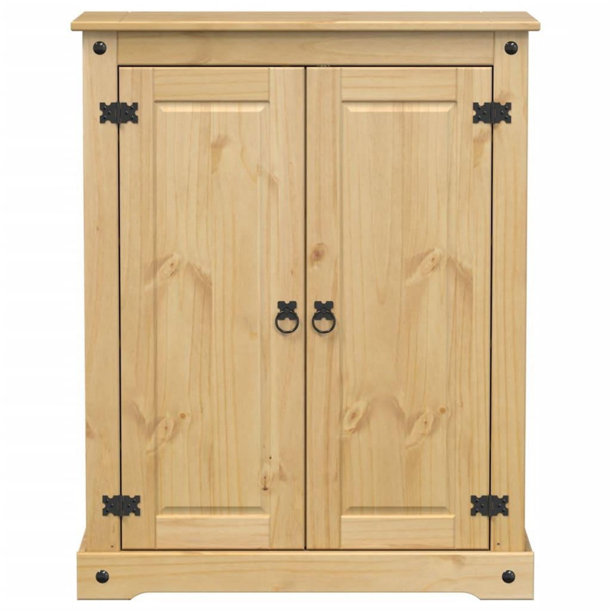 VIDAXL Armoire a chaussures  86x38,5x108 cm bois de pin massif